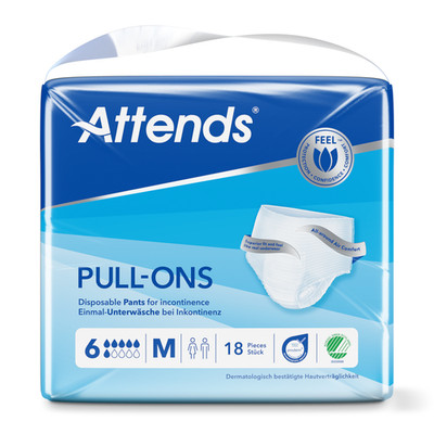 Attends Pull-Ons 6 M - Umkarton defekt, innen versiegelt
