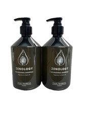 2 PACK Zenology Fycus Sycomorus Nourishing Shampoo 16.9 oz Pump Bottles