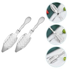  2 Pcs Cucchiai Per Assenzio Cucchiaio D Argento Comodo Un Piccolo Di Zucchero