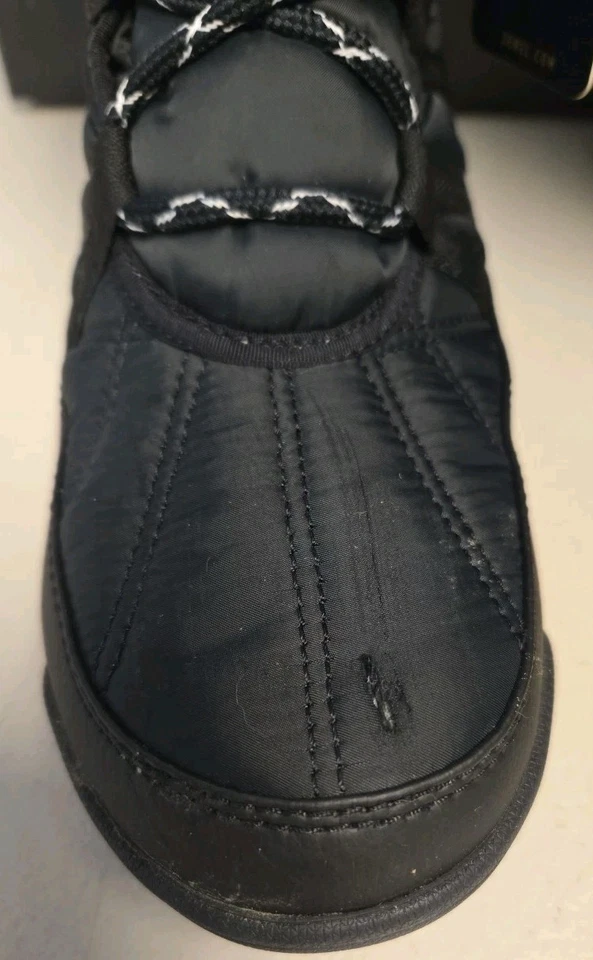 SOREL Women's Whitney ll Plus Tall Lace Waterproof Boot Black Size 10 - Image 3 of 4