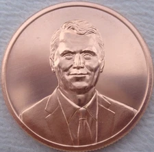 1 oz. CHARLIE KIRK 1993-2025 His Spirit Shines On .999 copper round In stock!