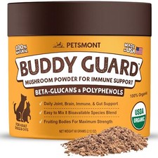 Buddy Guard for Lumps and Bumps, Lipoma for Dogs Cats with Organic 8 Mushroom.