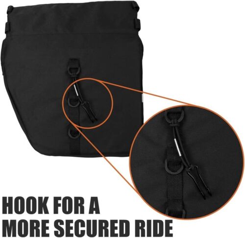 accesorios de para bicicletas bici mochila con ganchos ajustables reflectante - Imagen 3 de 8