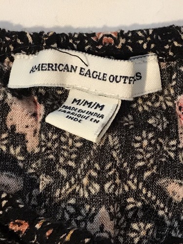 Pre-owned American Eagle Outfitters Floral Women's Dress Size M - Picture 5 of 12