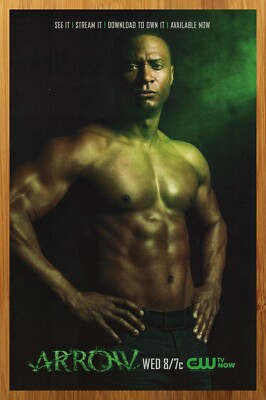 2014 Arrow TV Series Print Ad/Poster Authentic Green DC Comics Show Promo Art