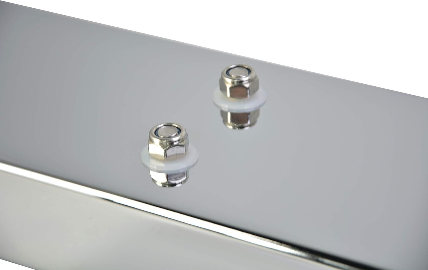 30'' Straight Spring Loaded Mud Flap Hanger w/ Reflective Plate for semi Trucks