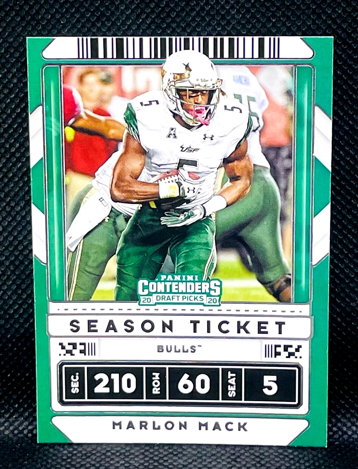 Marlon Mack trading card