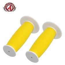 AltaLine Mushroom Grips 7/8 long 115mm White/yellow.