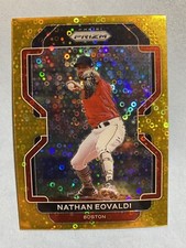 2022 Prizm Baseball Nathan Eovaldi # 6/10 Gold Donut Circles Prizm Rangers🔥🔥🔥