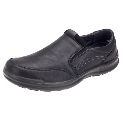 Herren Slipper Halbschuhe Schlupfschuhe Schuhe 40-46 Schwarz 61996