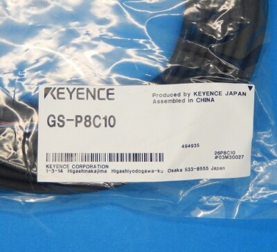 New Keyence GS-P8C10 CABLE STANDARD M12 10m from Japan | eBay