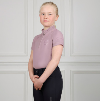 Coldstream Next Generation Midlem Short Sleeve Base Layer Kids Kinder Reitoberteil
