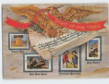 Postcard Spirit of Our Times Historical Events in US History