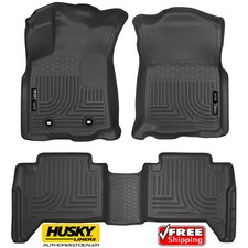 Husky Liners Weatherbeater Floor Mats For 16 17 Toyota Tacoma Double Cab 3 Pc