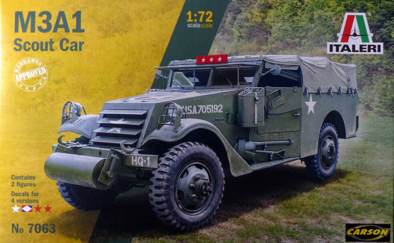 Italeri 510007063 1:72 Us M3a1 Spähpanzer - Bild 2
