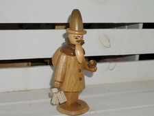 Räuchermann Weihnachtsmann natur 19cm Erzgebirge Volkskunst Nikolaus Santa