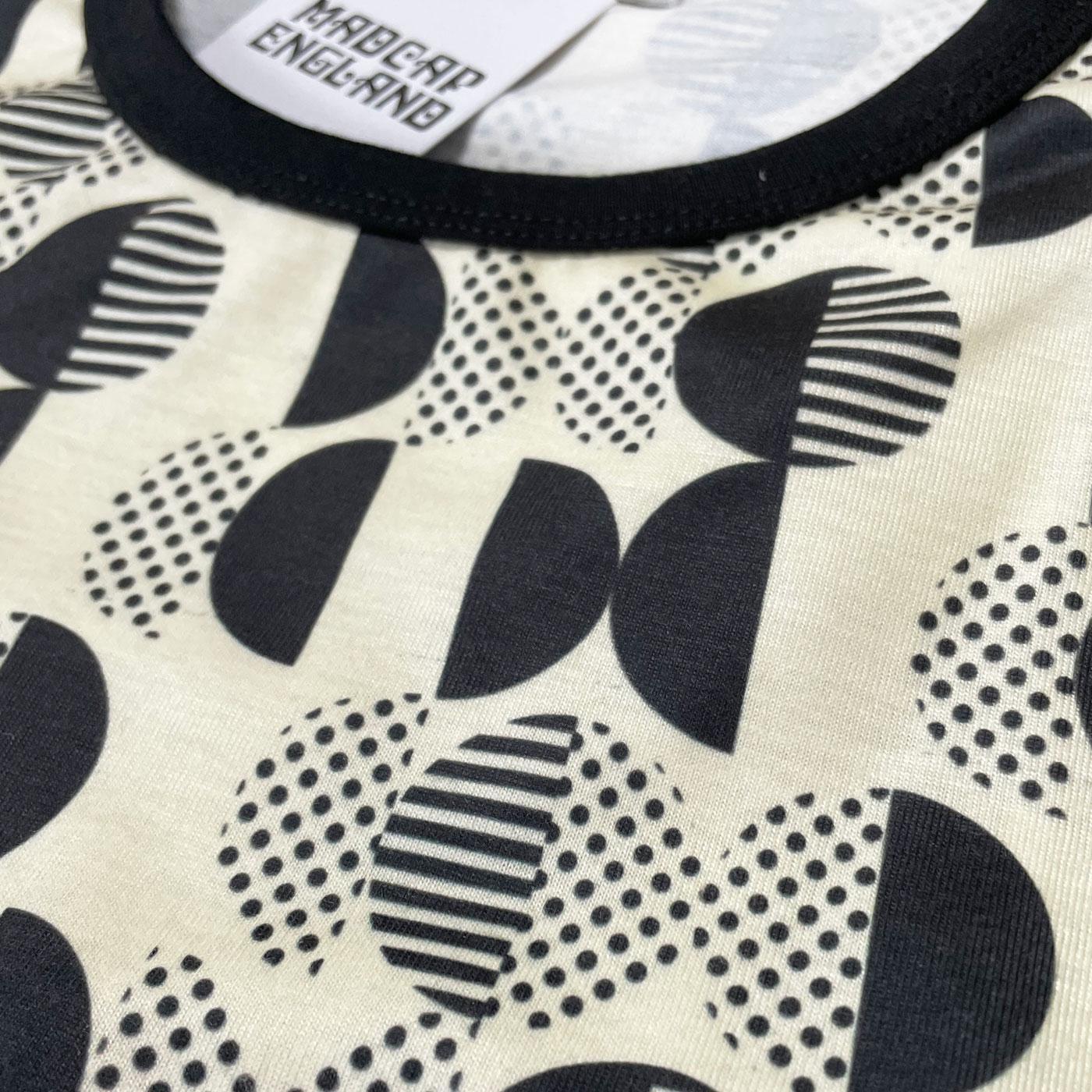 NEW MADCAP MOD RETRO 60s MENS BRIAN JONES BLOCK STRIPE T-SHIRT Ally Pally MC315