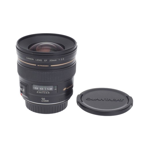 Canon EF 20mm f/2.8 USM Ultrasonic AF Wide Angle Prime Lens [EXC