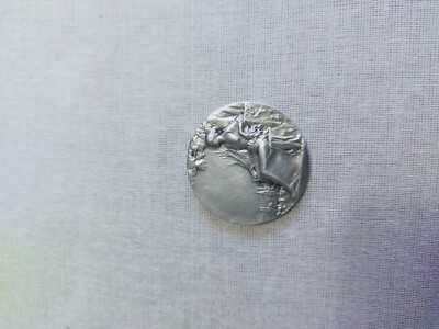 Jeton-Médaille En Argent 'Le Semeur' – Compagnie D'Assurances Le Monde (Baudichon, 1964) - Très Bon État