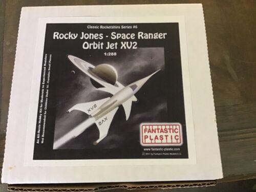 fantastic plastic Rocky Jones - Space ranger Orbit jet XV2 - Foto 1 di 1