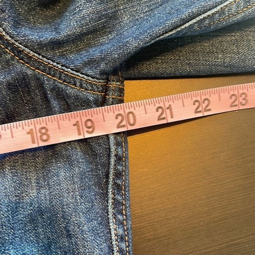 LL Bean Damen Jeansjacke mit Stretch Größe XS Oversized Preppy 90er Y2K EUC - Bild 9 von 10