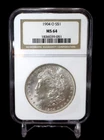 1904-O Morgan Dollar graded MS64 by NGC