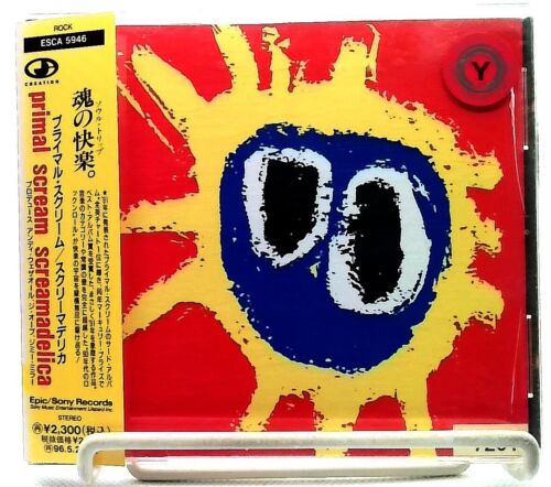 Screamadelica [CD with OBI] Primal Scream/JAPAN - Afbeelding 1 van 4