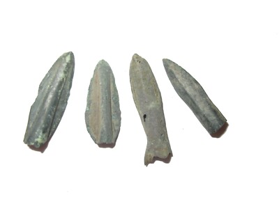 Antike griechische Bronze Pfeilkopf 400 v. Chr. in Vitrine 1 pro Gebot