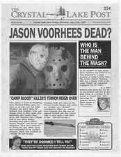 1980 Friday The 13th Crystal Lake Post Jason Voorhees Dead? Camp Crystal Lake