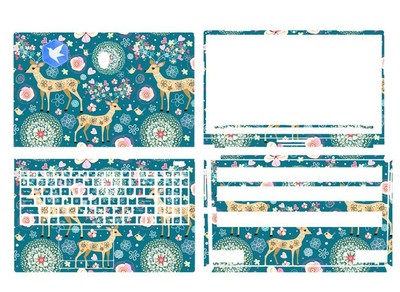 Dazzle Laptop Protector Skin Stickers For Thunderobot 911 P1 (2021)