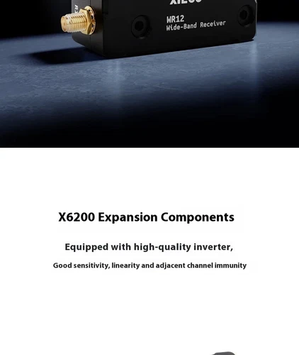 XIEGU WR12 Récepteur Large Bande 54-1000MHz X6200 Module d'extension Radio à Ondes Courtes - Photo 7/13