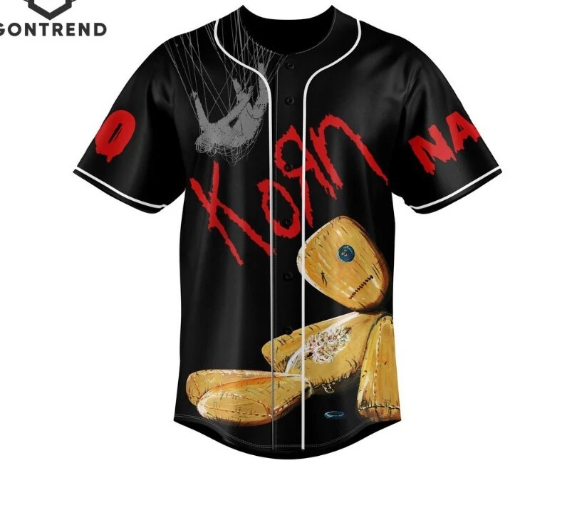 Korn Somebody Someone Baseball Jersey