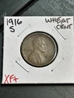 1916 S Lincoln Wheat Cent Penny Extra Fine XF+ Better Date Coin (Raw9416)