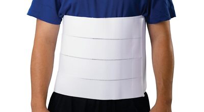 Medline Four-Panel Abdominal Binders Small/Medium (30-45'')