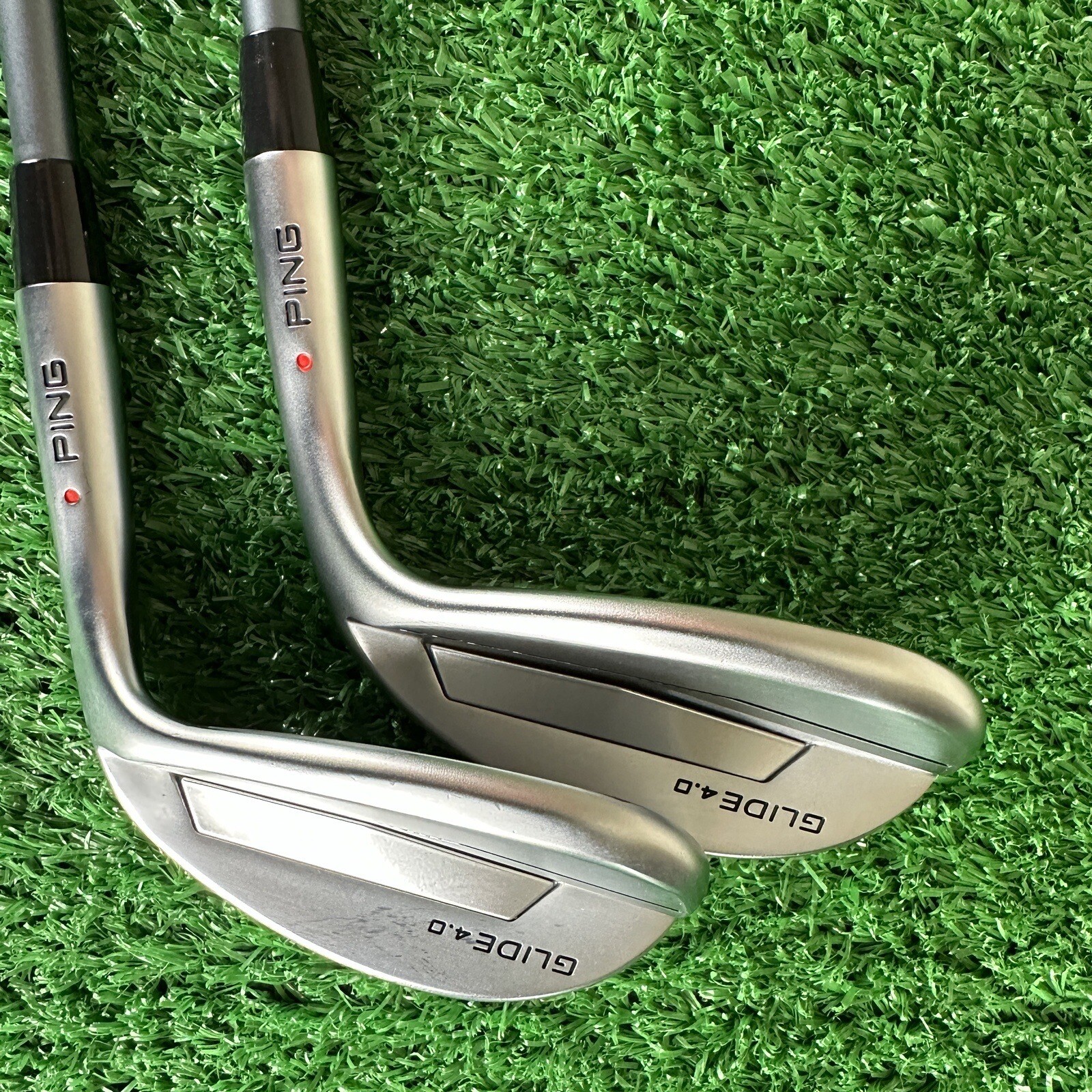 Ping Glide 4.0 wedge set 56/60 Red Dot Sand/Lob Wedges Alta CB Senior