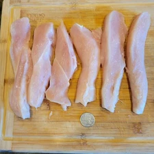 Freeze Dried Meat, Chicken Breast, Emergency Survival Food, (4) 4oz servings