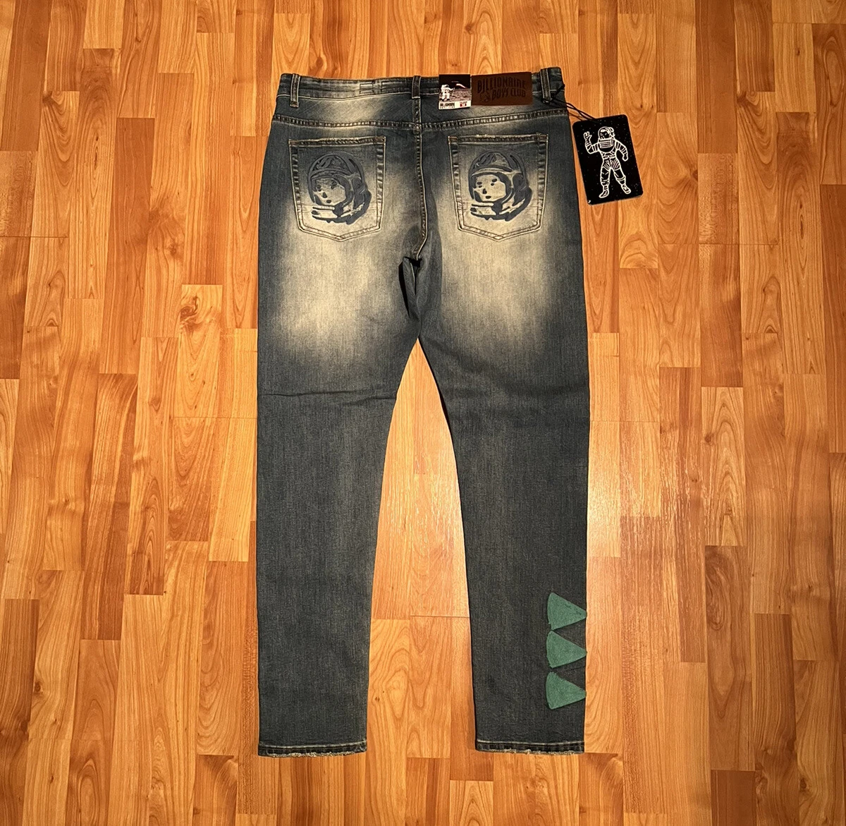 NEW MEN'S 38 BBC BILLIONAIRE BOYS CLUB BB TREK JEAN IN