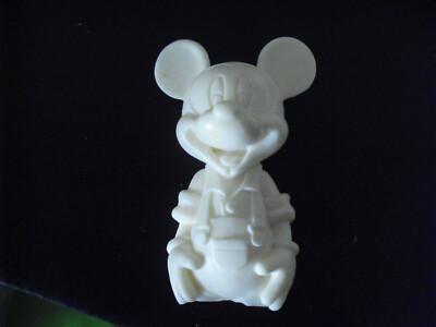 RARE Disney Pre Production Resin Prototype Mickey Mouse Figurine 3 1/2'' Tall