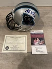 DUAL JSA SCOREBAORD COA KERRY COLLINS SIGNED AUTOGRAPHED MINI HELMET PANTHERS