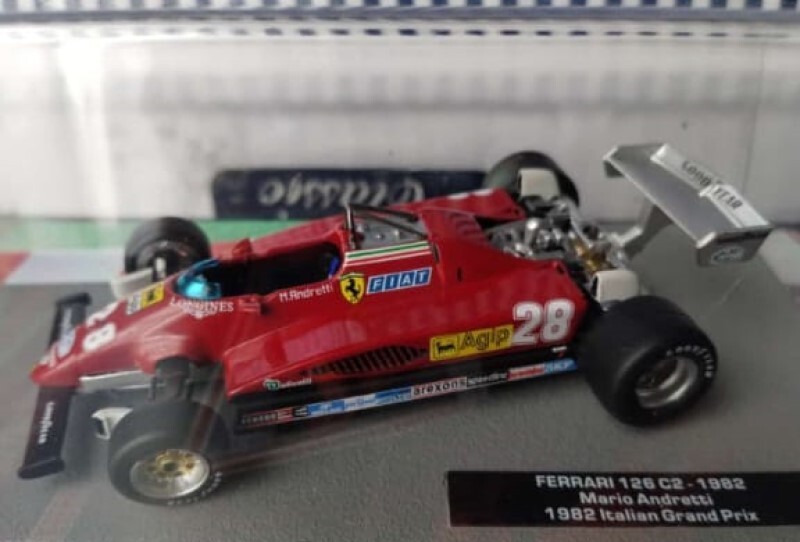 FERRARI 126 C2 - 1982 - MARIO ANDRETTI - FORMULA 1 - F1