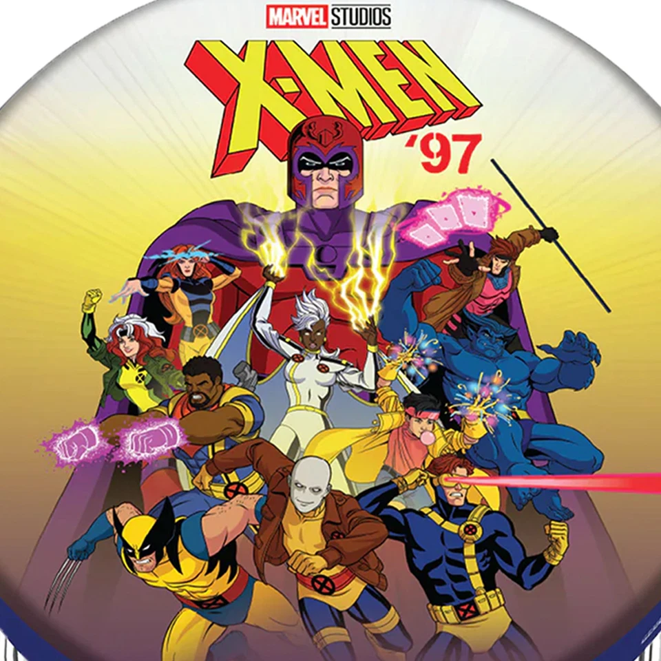 Arcade1Up Marvel X-Men Adjustable Arcade Stool with Chrome Plated Steel Frame - Image 4 of 4