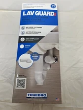 Truebro P-Trap Pipe Cover, 1-1/4 in & 1-/1/2 in Nominal Pipe Size, PVC, White