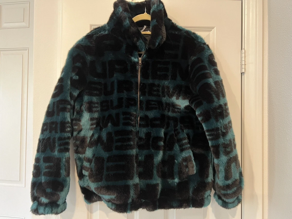 Supreme Faux Fur Repeator Bomber Jacket SS18 | eBay