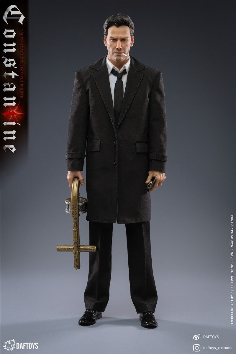 daftoys コンスタンティン DAFTOYS F019 1/6 Hell Detective Constantine Hellblazer 12