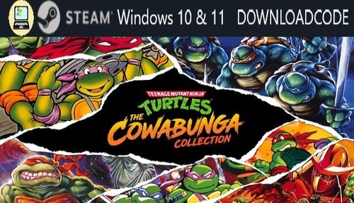 NEU Computer Spiel Teenage Mutant Ninja Turtles The Cowabunga Coll Key für STEAM - Bild 7 von 12