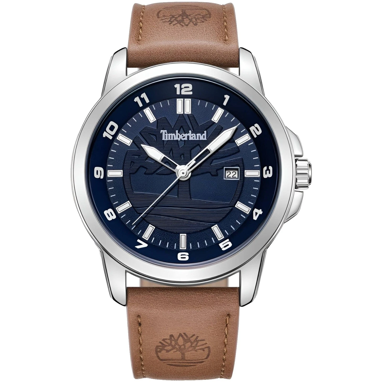 Stainless Steel Band Stainless Steel Case Timberland Wristwatches