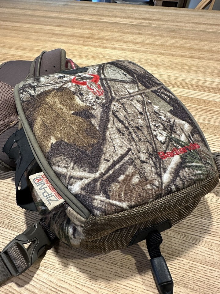 Badlands Bino Binoculars NoZip Harness Case Carrier Realtree