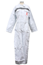 Reederei F. Laeisz Dock Worker Mechanic Jumpsuit Coveralls Strap Fasten White