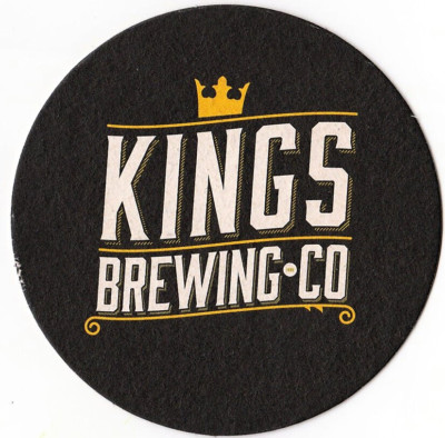Kings Brewing Co  Beer Coaster Rancho Cucamonga CA