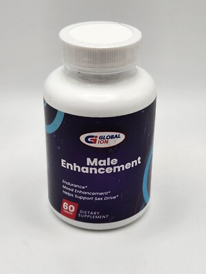 Global Ion Male Enhancement 60 Tablets. Exp 10/2026
